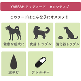 ヤラー ドッグフード[センシティブ600g] Yarrah オーガニック【賞味期限2025年7月18日】