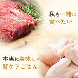 【シルクフル犬用ウェットフード ビーフ味 】4袋お求めごとに1袋オマケでプレゼント中！腎臓ケア成分 SILKFULL配合 腎臓機能サポート 腸内ケア アレルギー配慮 BUN値 コレステロール アンチエイジング 低糖質 水分補給 国産素材【賞味期限2026年2月19日】［メール便290円 /配送日時指定NG / 代引き不可］